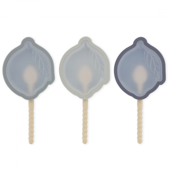 Lot de 3 moules à glace Lemon - Blue Mix