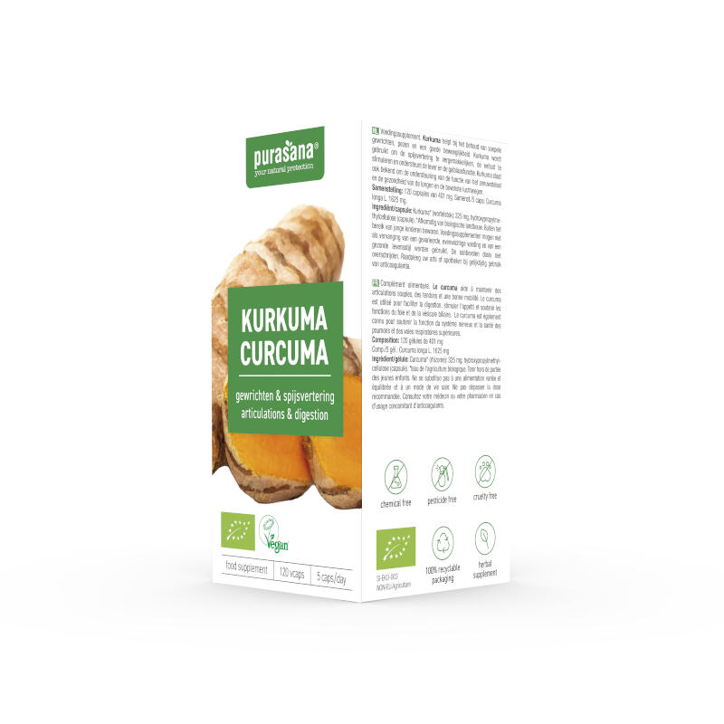 Curcuma Bio (120 Comprimés) - Articulation