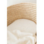 Drap-housse couffin Melody 40 x 80 cm - Honey sweet dots natural