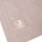 Couverture lit bébé Shell Knit - Wild Rose - GOTS - 100x150cm