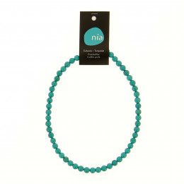 Collier perle 40 cm Turquenite