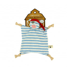 Doudou Pirate Cochon Coton Bio - dès la naissance