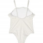 Maillot de bain Mauricette - Y/D stripes Crisp white / Sandy