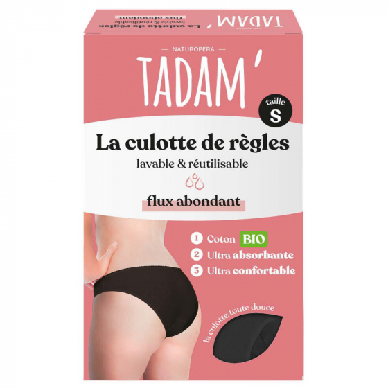 Tadam Culottes menstruelles écologiques lavables flux abondants