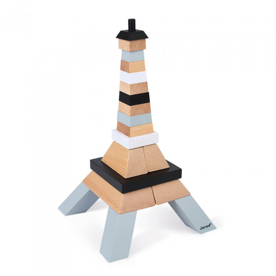 Tour Eiffel à construire - Dès 4 ans - Janod
