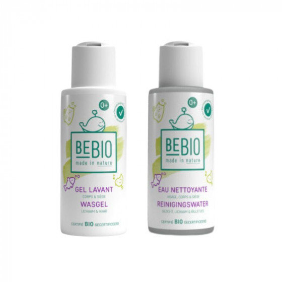 Duo de soins de voyage pour bébé - Bebio Duo de soins de voyage pour bébé - Bebio