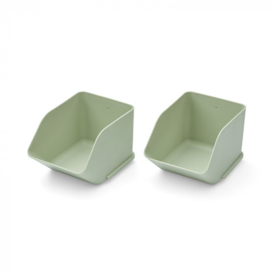 Set de 2 organisateurs de bureau Rosemary - Dusty mint