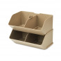 Set de 2 organisateurs de bureau M Rosemary - Oat