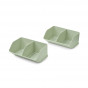 Set de 2 organisateurs de bureau M Rosemary - Dusty mint