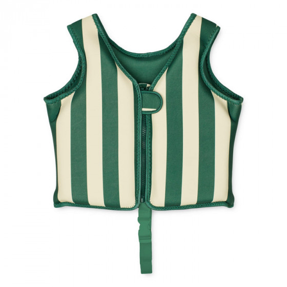 Gilet de bain Dove - Stripe Garden green / Creme de la creme