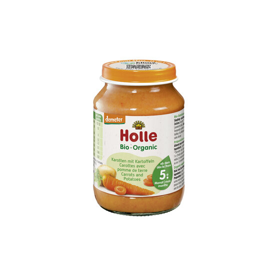 Petit pot bébé - Carottes et pomme de terre - 190g - Holle