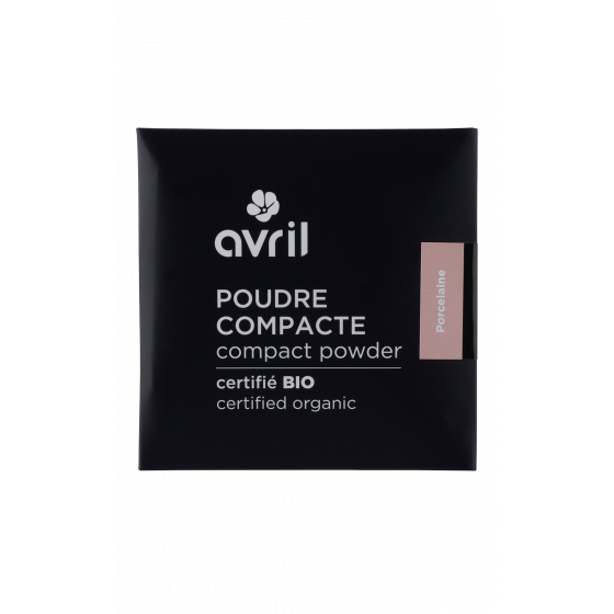 Poudre compacte Porcelaine Certifiée bio - Avril