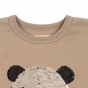 Sweat-shirt à sequins Lou - Oxford Tan - 3 ans - Konges Sløjd