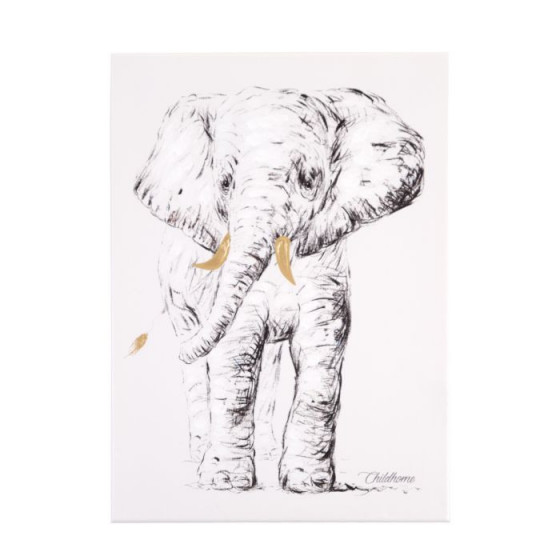 Peinture Eléphant (30 x 40 cm)