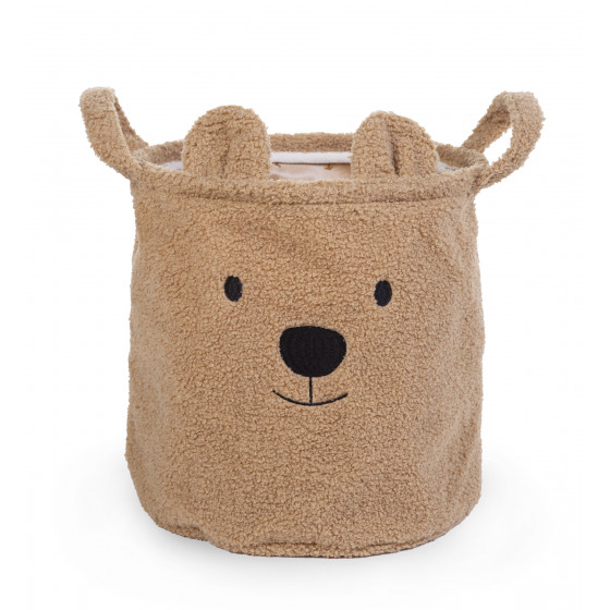 Panier de rangement Teddy M - Brun