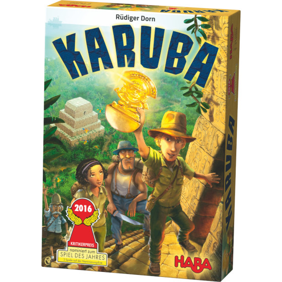 Haba - Jeu de société Karuba, partez à l'aventure - Version française