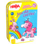 Haba - Mini Jeu - Jeu de cartes Licornes dans les nuages dès 4 ans - Version française
