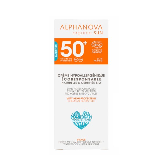 Lait solaire Bio - Très haute protection SPF 50+ - 50 g Lait solaire Bio - Très haute protection SPF 50+ - 50 g