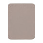 Couverture en mousseline de coton bio - Spots taupe