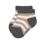 Lot de 3 paires de chaussettes - Anthracite & taupe