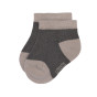 Lot de 3 paires de chaussettes - Anthracite & taupe