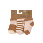 Lot de 3 paires de chaussettes - Pink & caramel