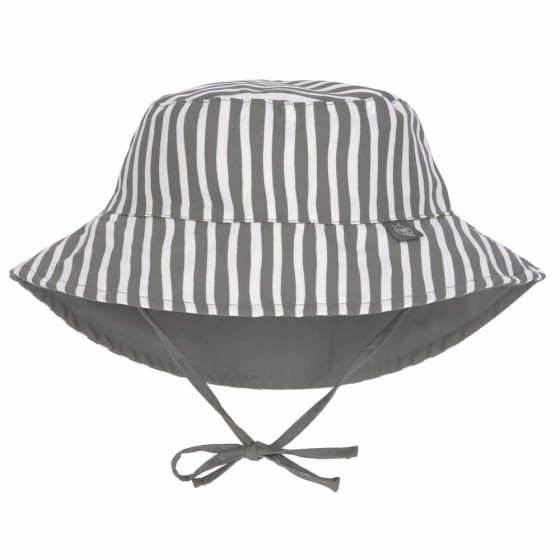 Chapeau de soleil réversible anti-UV - Stripes olive