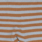 Collants - Stripes Light blue & Caramel