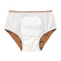 Maillot-couche anti-UV - Baleines - Caramel