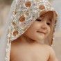 Cape de bain Vintage Little Flowers - 100x100 cm - Little Dutch