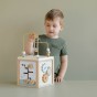 Cube d'activités en bois Little Goose FSC - Little Dutch