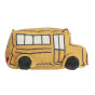Jouets en coton - Ride & Roll School - Bus + Route en textile