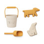 Petit seau de plage avec accessoires mini dog - Dog / Sandy - Liewood