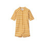 Combinaison de bain manches courtes Max Y/D Stripe Yellow mellow / Creme de la creme - Liewood