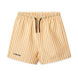 Short de plage Duke Y/D stripe Yellow Mellow/crème de la crème - Liewood