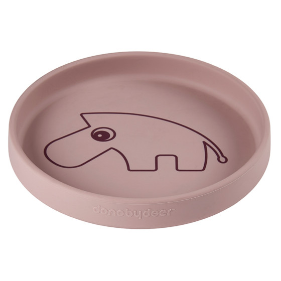 Assiette silicone Zebee powder