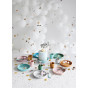 Assiette silicone Zebee powder
