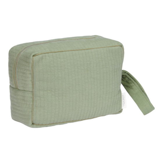 Trousse de toilette grand format Pure Olive - Little dutch