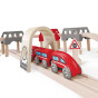 Hape - High & Low Railway Set - Train en bois