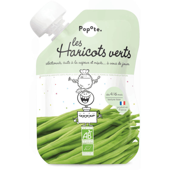Gourde haricots verts 120g - Popote