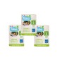 3 X Couches naturelles T6 (16-30kg) - 102 pcs  - Tidoo