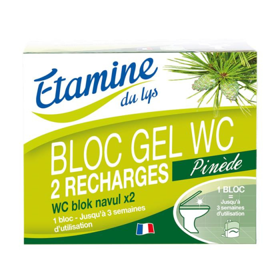 Recharge bloc gel wc 100 ml - Pinède - Etamine du Lys