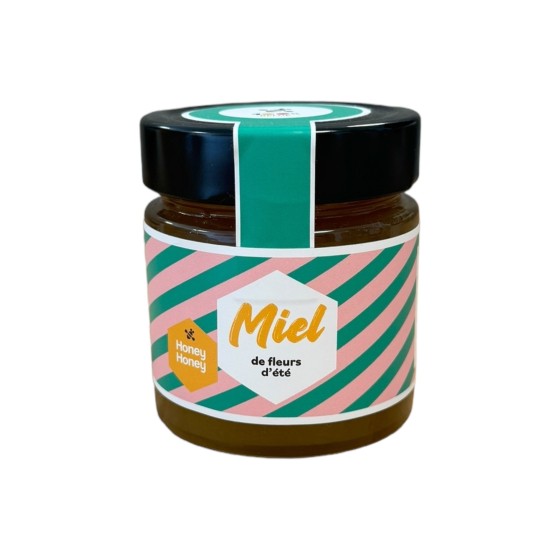 Miel de fleurs d'été 100% belge 250g - Honey Honey Miel de fleurs d'été 100% belge 250g - Honey Honey