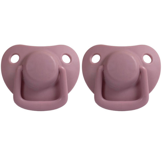 Set de 2 tétines - Dusty rose - 0-6m