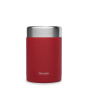 Boîte repas isotherme en inox - Granite rouge 600ml - Qwetch