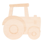 Applique murale en bois Tractor