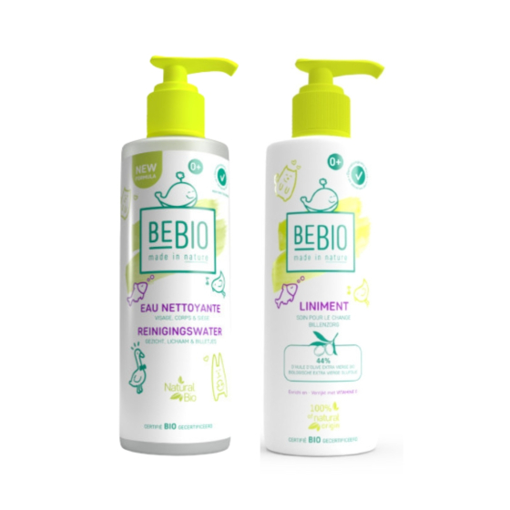 Duo liniment et eau nettoyante pour bébé - BEBIO