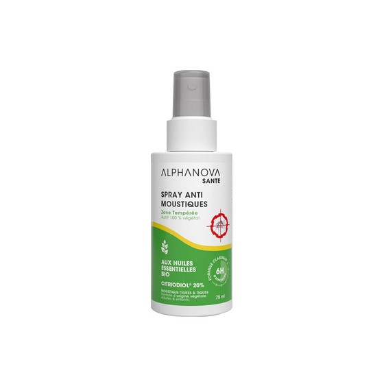 Anti Moustiques - zones tempérées - 75 ml Anti Moustiques - zones tempérées - 75 ml