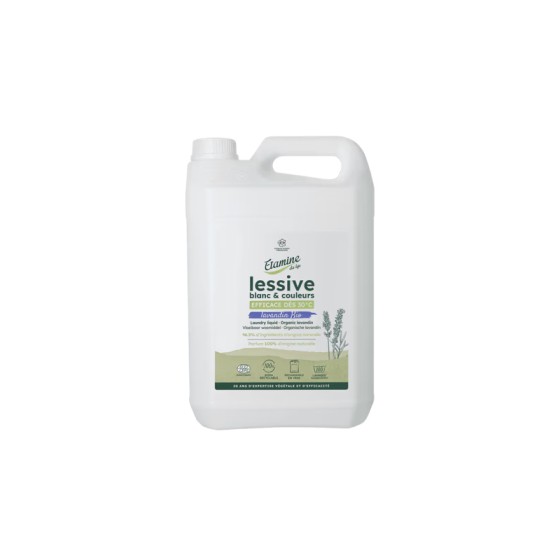 Lessive liquide à la Lavande 5 litres - Etamine du Lys Lessive liquide à la Lavande 5 litres - Etamine du Lys