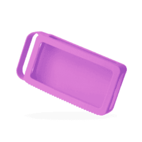 Coque Odile de protection violette pour Fabrique à histoires  - Lunii